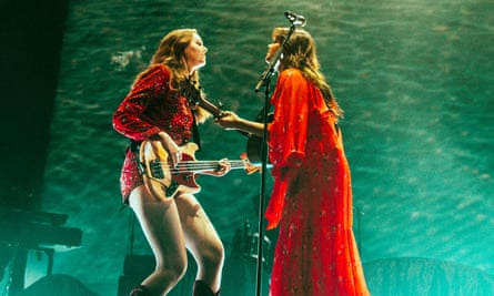Fitting finale … First Aid Kit at Green Man 2023.