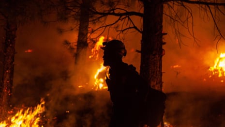 More than 80 wildfires rage across western US – video report