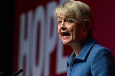 Yvette Cooper at the Labour conference.