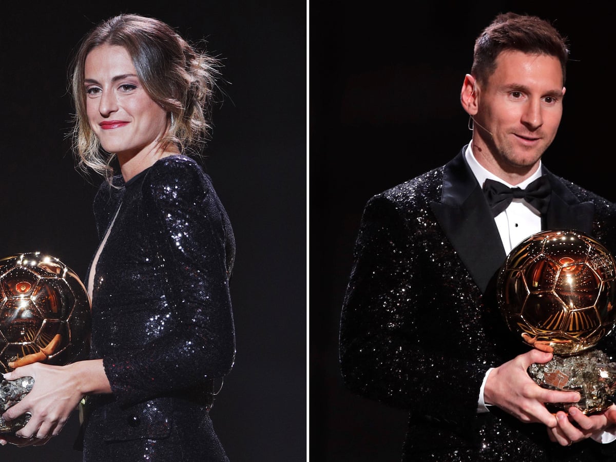 alexia putellas and lionel messi win 2021 ballon d or as it happened football the guardian