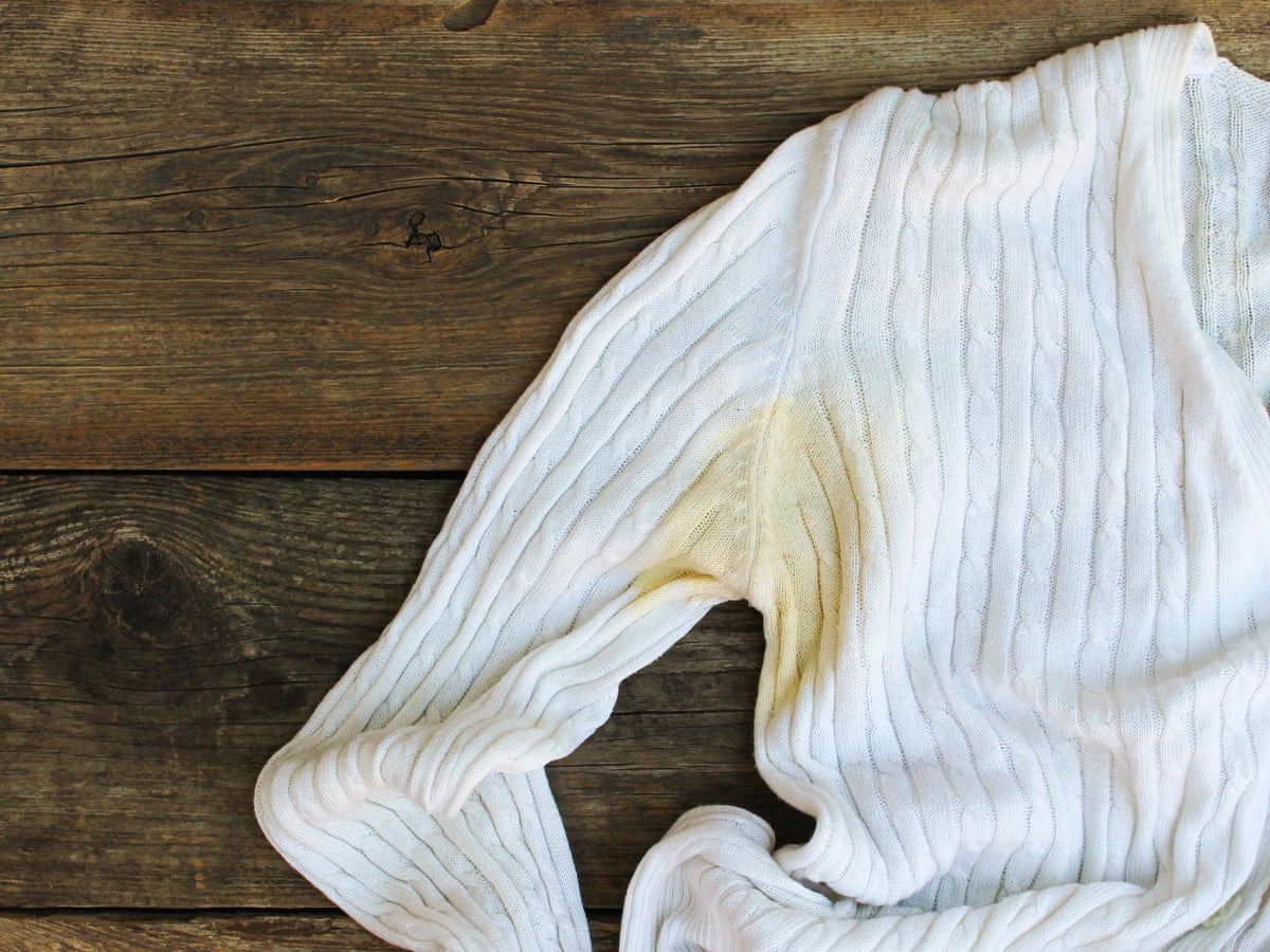 No sweat! How to prevent yellow stains and lingering smells on clothing | Fashion | The Guardian No sweat! How to prevent yellow stains and lingering smells on clothing | Fashion | The Guardian