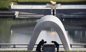 The cenotaph in Hiroshima