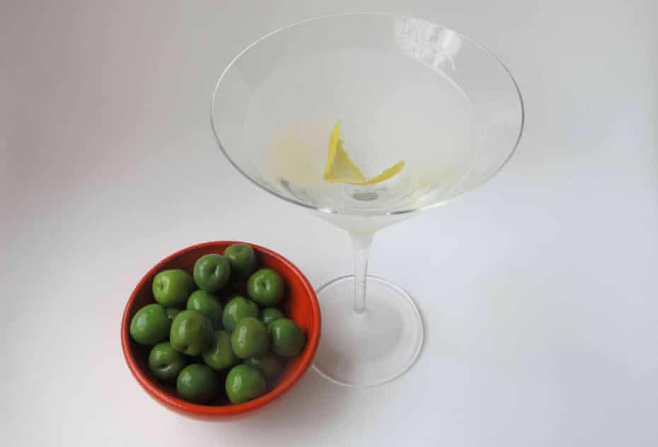The perfect martini … gin, vermouth, and a dash of salt. 