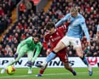 Liverpool v Manchester City: Premier League – live