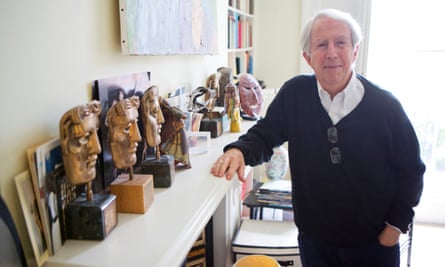 Roger Graef with some of his awards in 2014.