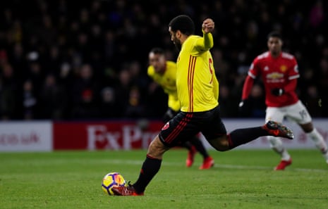 Troy Deeney slots home from the spot.