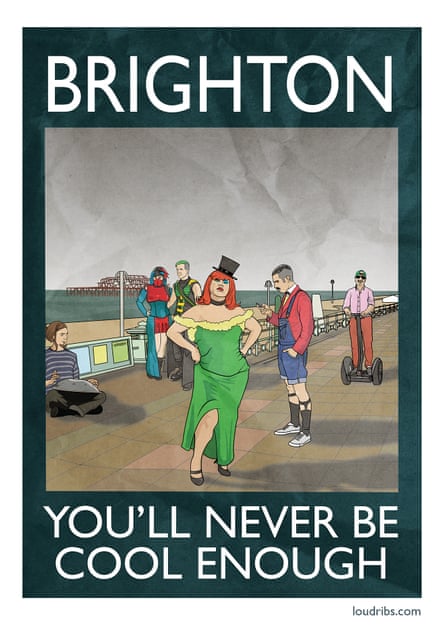 Rubbish Seaside Brighton