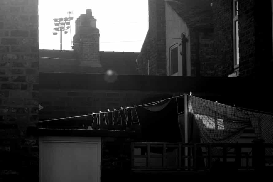 Goodbye Bootham Crescent: the end of an era for York City | York City 1 A floodlight at the ground peering over nearby houses