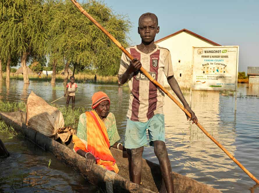 Drowned land: hunger stalks South Sudan's flooded villages