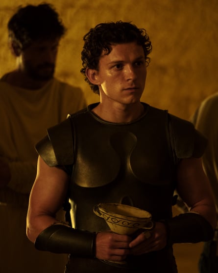 Tom Holland is Telemachus.