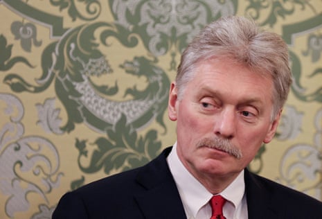 Kremlin spokesperson Dmitry Peskov has been speaking to journalists at a Kremlin press briefing.