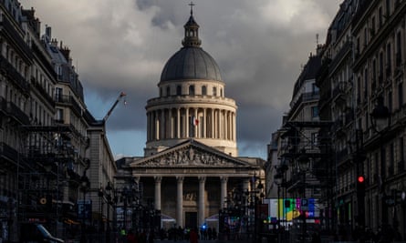 The Panthéon mausoleum for revered historical figures in Paris.