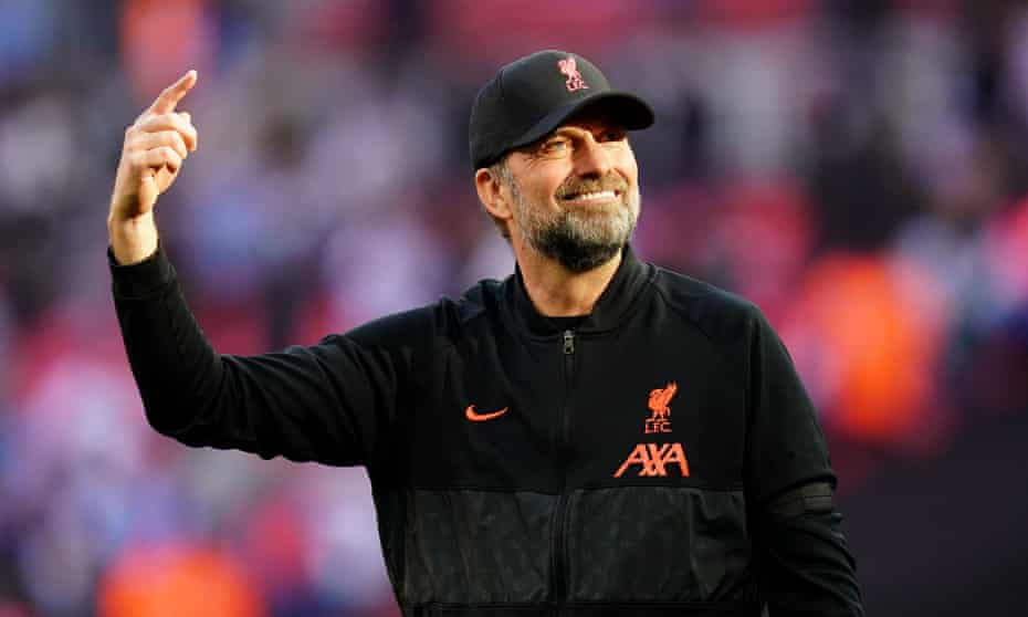 Jürgen Klopp tells Liverpool 'enjoy the journey' as quadruple hunt goes on | Liverpool | The Guardian