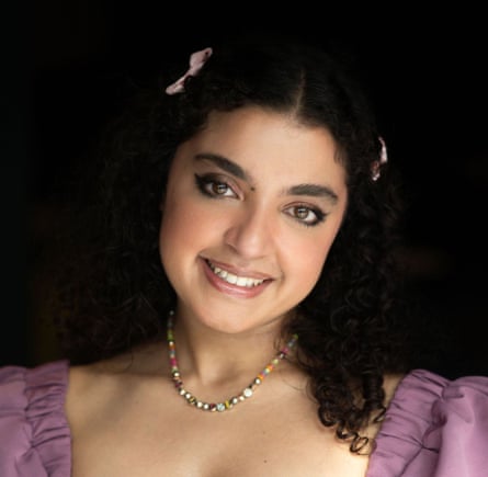 Sobka a smiling in portrait-type photo