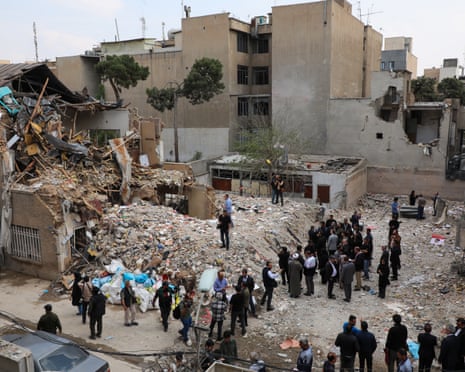 Representatives from more than a dozen foreign diplomatic missions, UN offices and the media tour damage to sites targeted by US-Israeli strikes in Tehran