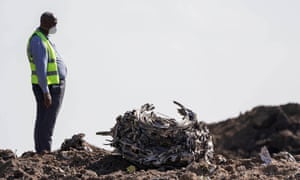 One of the engines from flight 302, the second Boeing 737 Max 8 to come down.