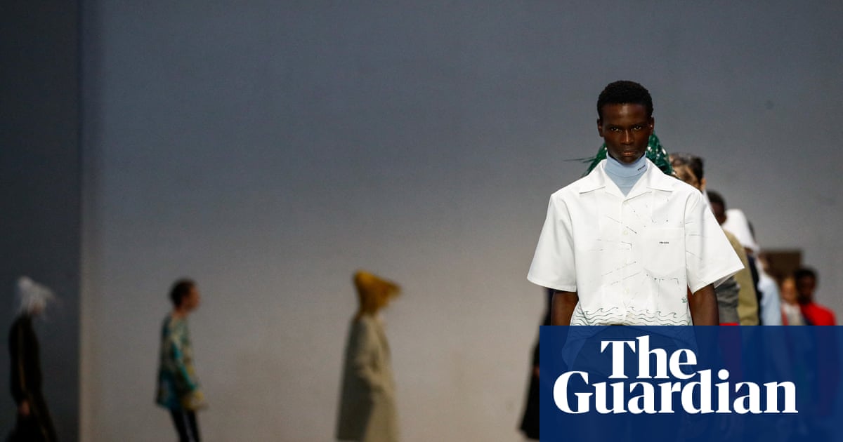 Prada's pared-back military chic offers simplicity in turbulent times