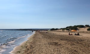 Santa Maria del Follaco beach, Sicily, Italy.