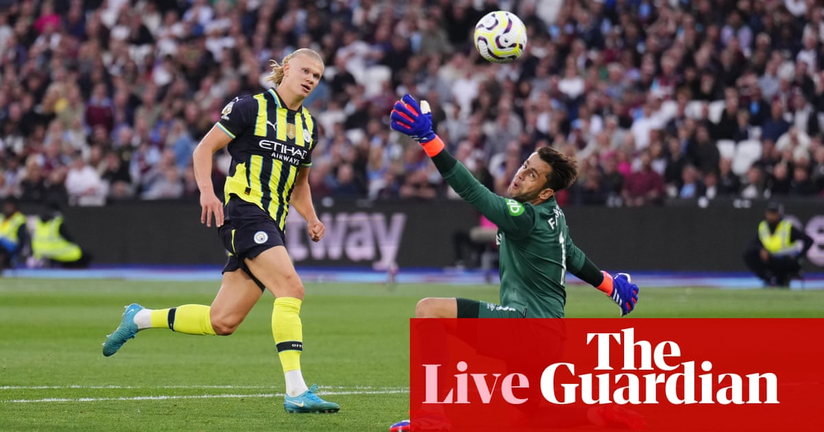 West Ham 1-3 Manchester City: Premier League – as it happened West Ham 1-3 Manchester City: Premier League – as it happened