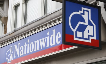 Nationwide bank sign on a branch