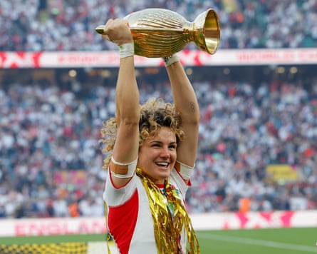 Ellie Kildunne announced her arrival as a star at the Women’s Rugby World Cup