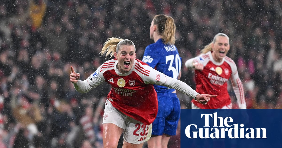 Russo puts Arsenal in charge against Chelsea in Women’s Champions League
