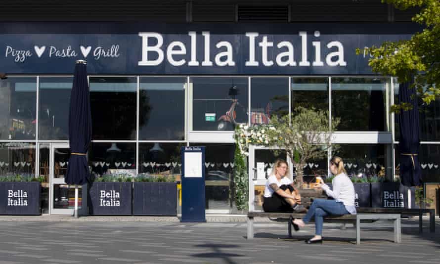 Bella Italia restaurant in Bristol