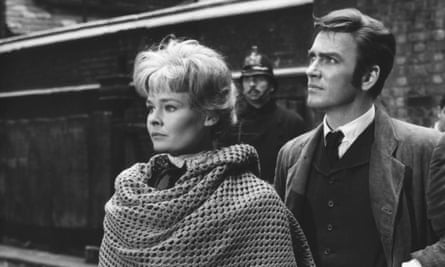 John Fraser and Judi Dench in Sherlock Holmes – A Study In Terror, 1965.