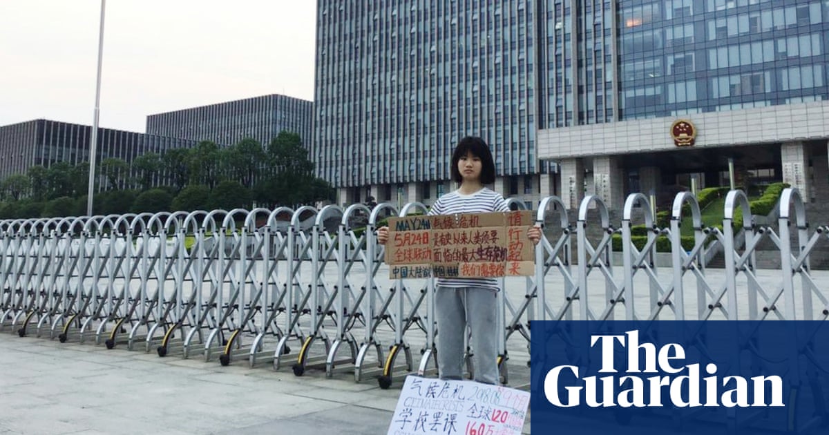 China S Young Climate Heroes Fight Apathy And The Party Line World News The Guardian