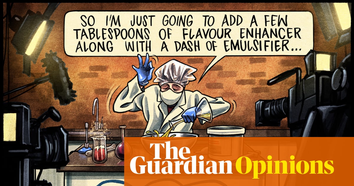 Ben Jennings cartoon on ultra-processed foods