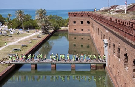 Fort Jefferson in Dry Tortugas national park, Florida