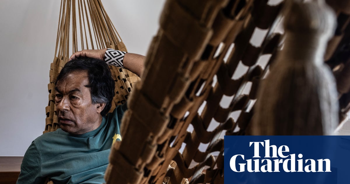 ‘We are treading heavily on the Earth’: Ailton Krenak on consumerism, shock tactics and how to sleep in a hammock