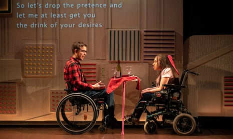 Jack Hunter as David and Maya Coates as Lucy in Kerbs by Michael Southan