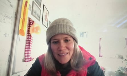 Bridie Martin-West talks to the Guardian from Antarctica