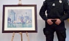 Ukrainian man goes on trial in France over theft of £1.3m painting found in Kyiv