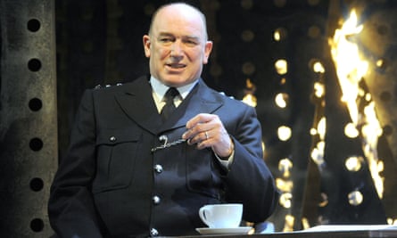 Tim Woodward in the play The Riots at the Tricycle theatre, London, 2011.