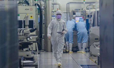 Inside a Taiwan Semiconductor research lab.