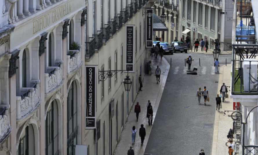 Central Lisbon.