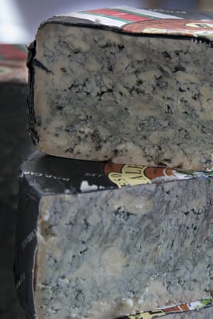 Cabrales, the pungent local cheese.