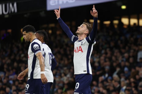 Manchester City Vs Tottenham लाइव प्रीमियर लीग में शीर्ष स्थान के लिए रोमांचक मुकाबला 58 Manchester City 0-4 Tottenham: Premier League – As It Happened | Premier League | The Guardian