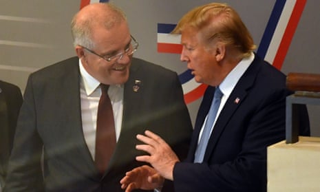 Scott Morrison previously appeared at the 2019 G7 summit.