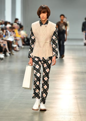 Stefan Cooke for Fashion East MAN at London Fashion Week Men’s 2018.