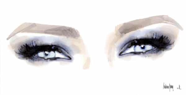 melania trump’s eyes