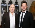 Robert Duvall and and Scott Cooper in New York in 2013.