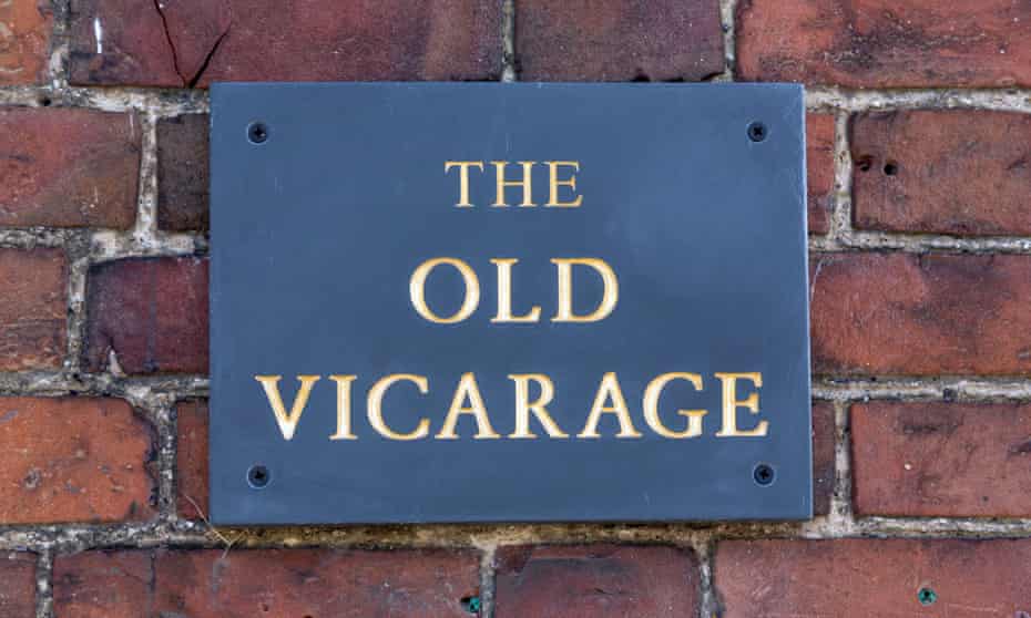 Vicarage sign