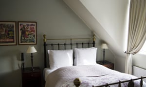Bedroom at Villa Provence, Aarhus, Denmark