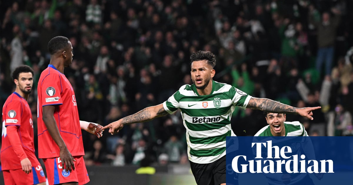 Champions League roundup: PSG at risk of playoffs after stumbling at Sporting