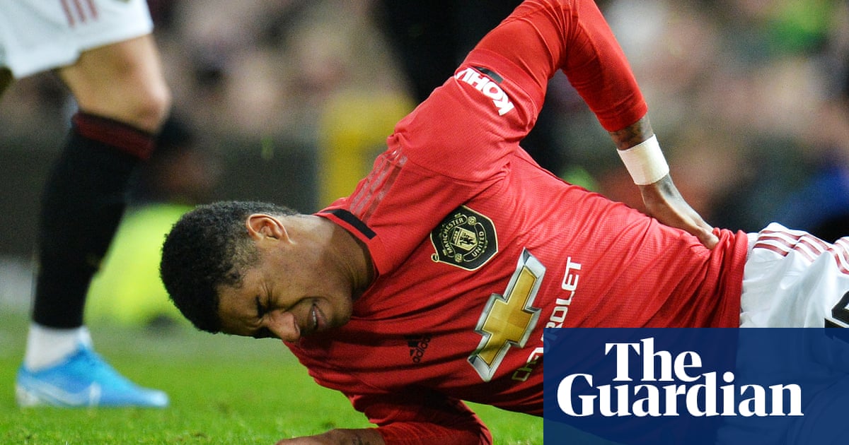 Marcus Rashford out for at least two months with double back stress fracture