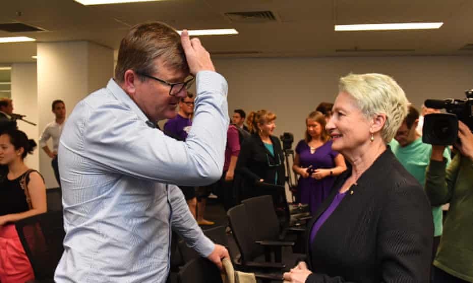 Tim Murray and Kerryn Phelps