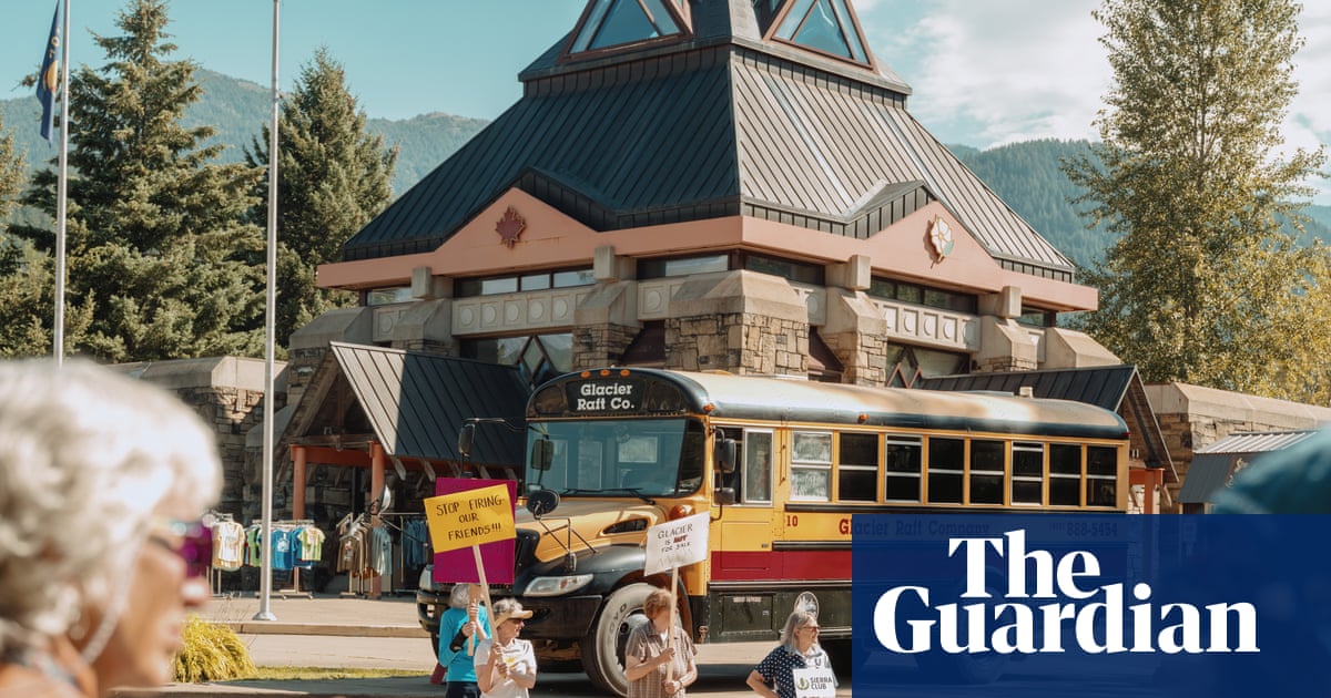 Protests at Glacier as national parks reel from Trump cuts: They've gutted staff, gutted funding'